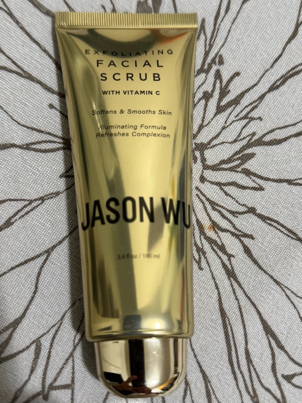 Jason Wu Exfoliating Facial Scrub Vitamin C 3.4 oz. Softens Smooths Skin